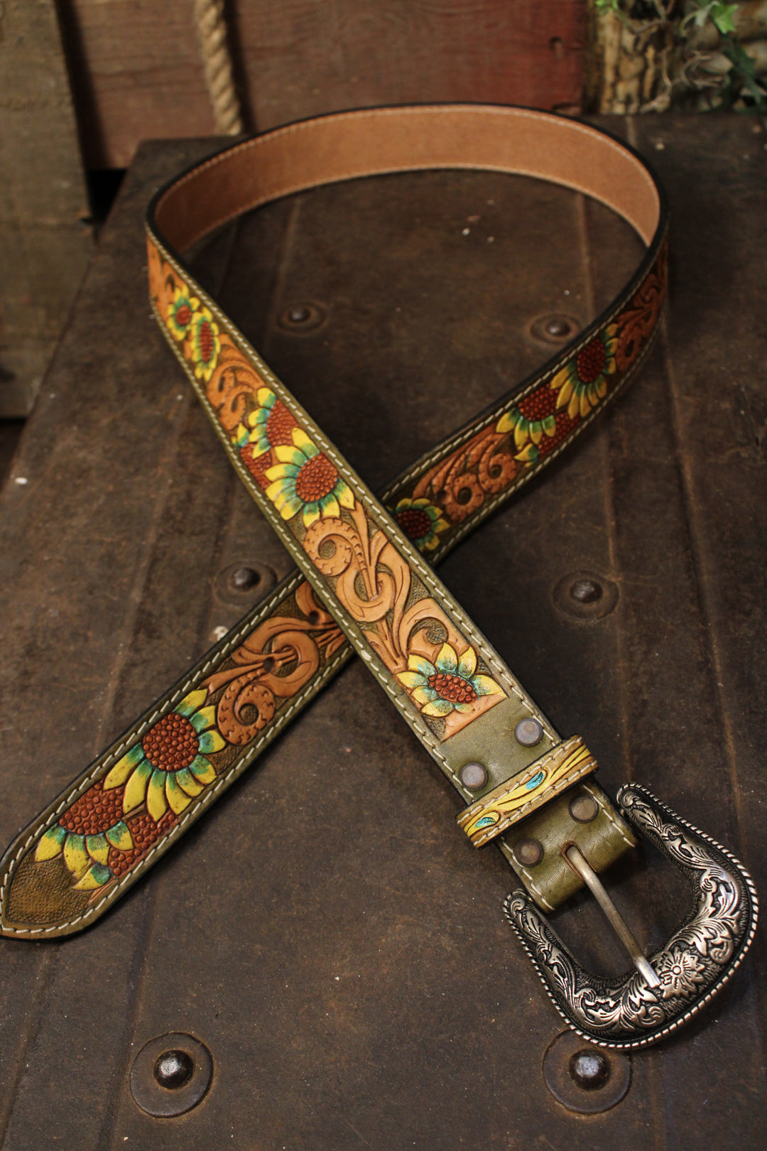 Golden Petal Belt
