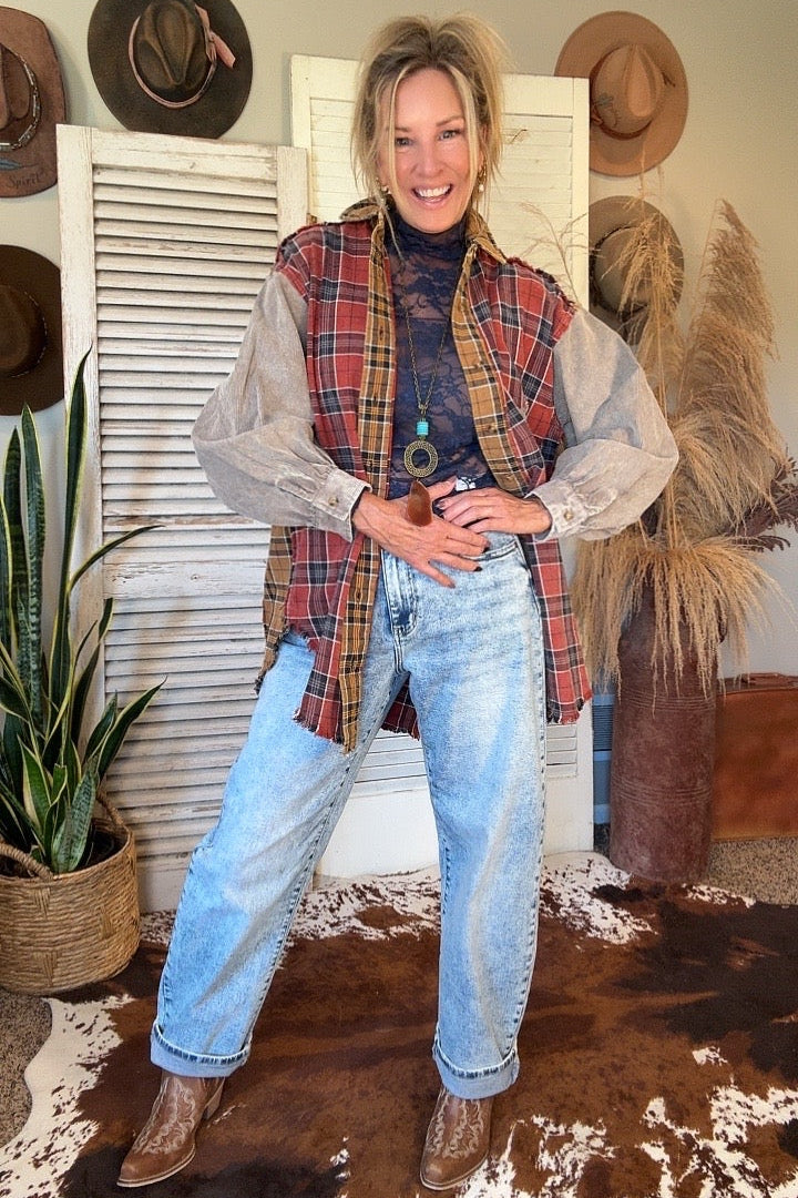 Fireside Flannel Button Up