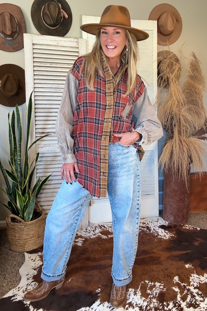 Fireside Flannel Button Up