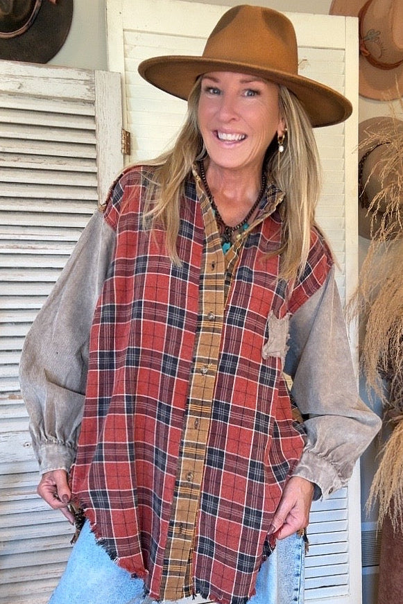 Fireside Flannel Button Up