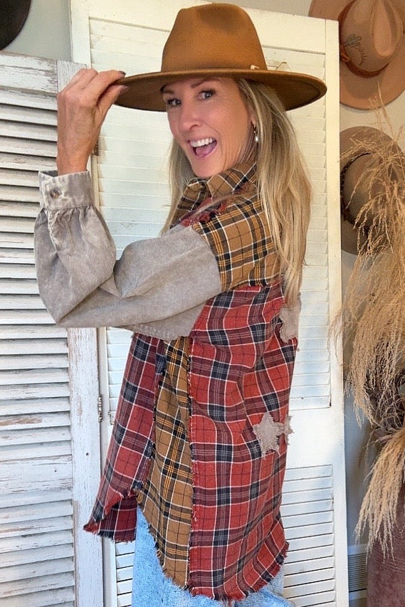 Fireside Flannel Button Up
