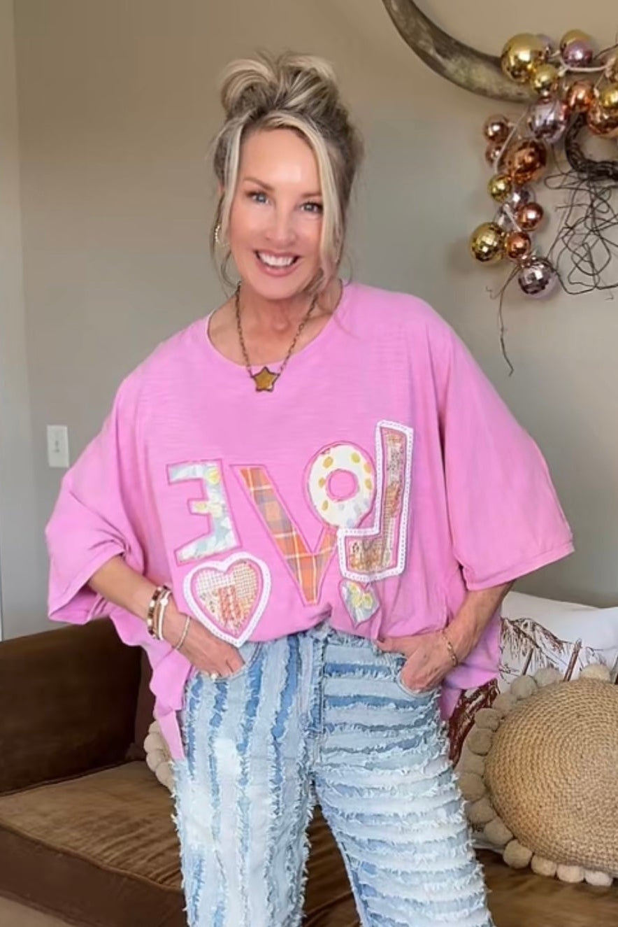 Candy Pink Love Top