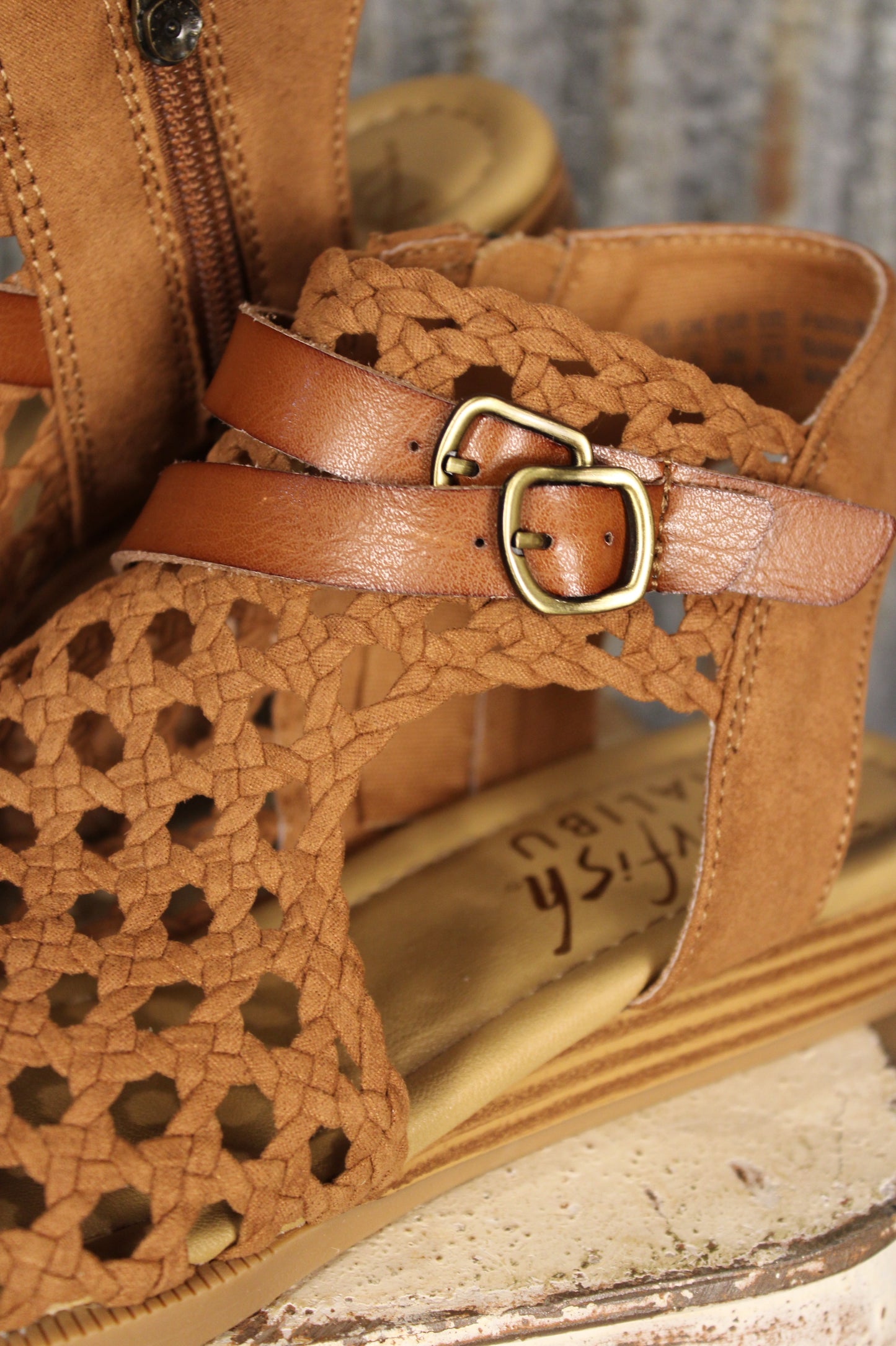 Anuella Cognac Sandals