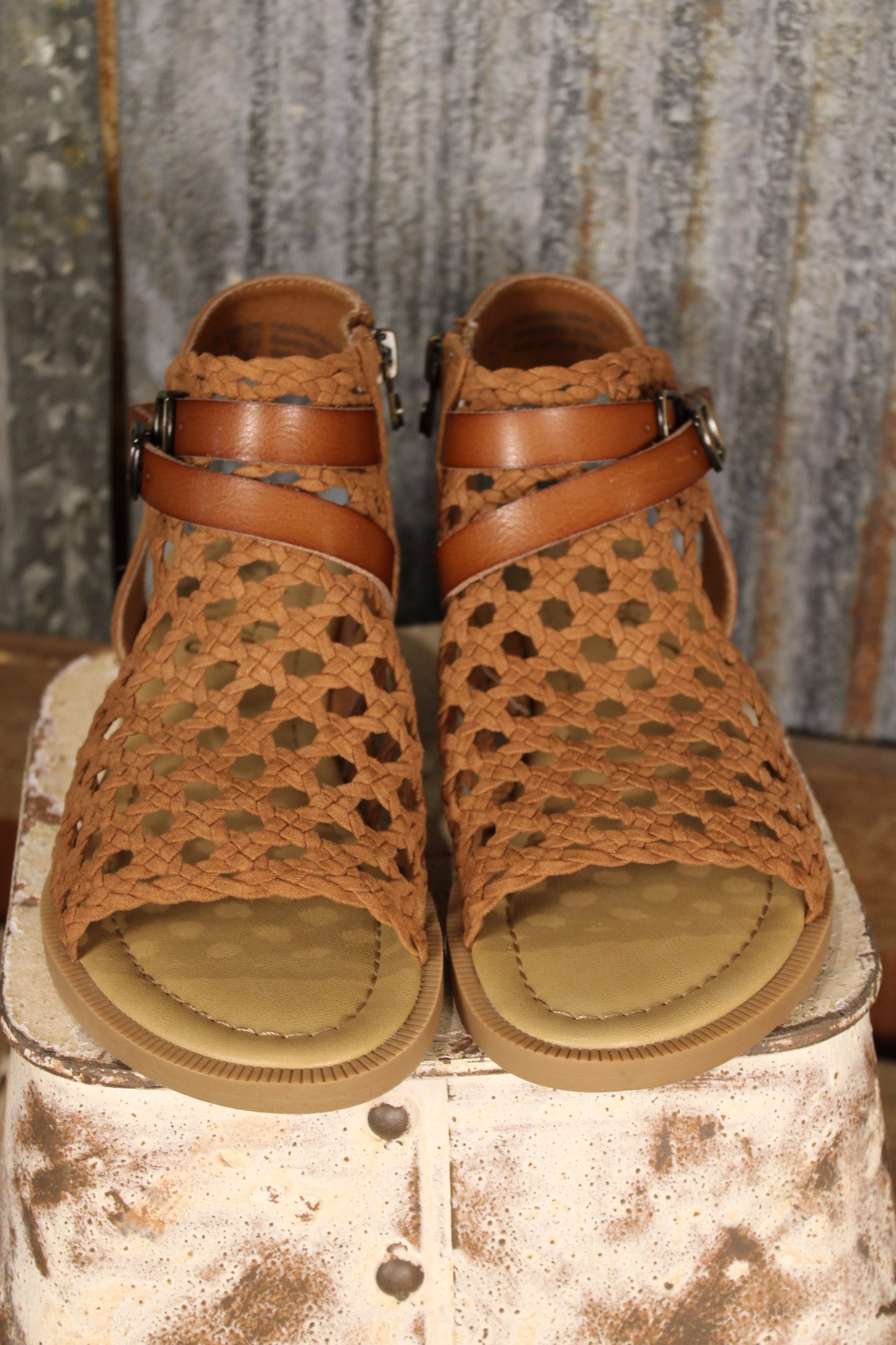 Anuella Cognac Sandals