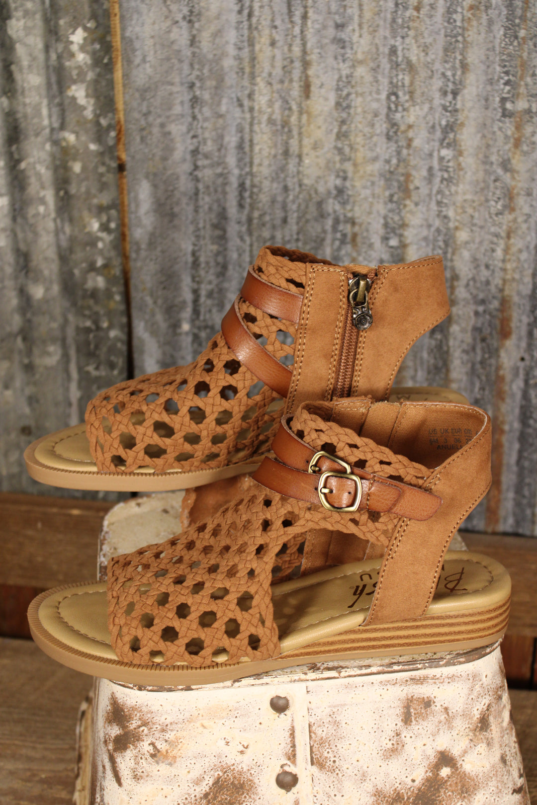Anuella Cognac Sandals