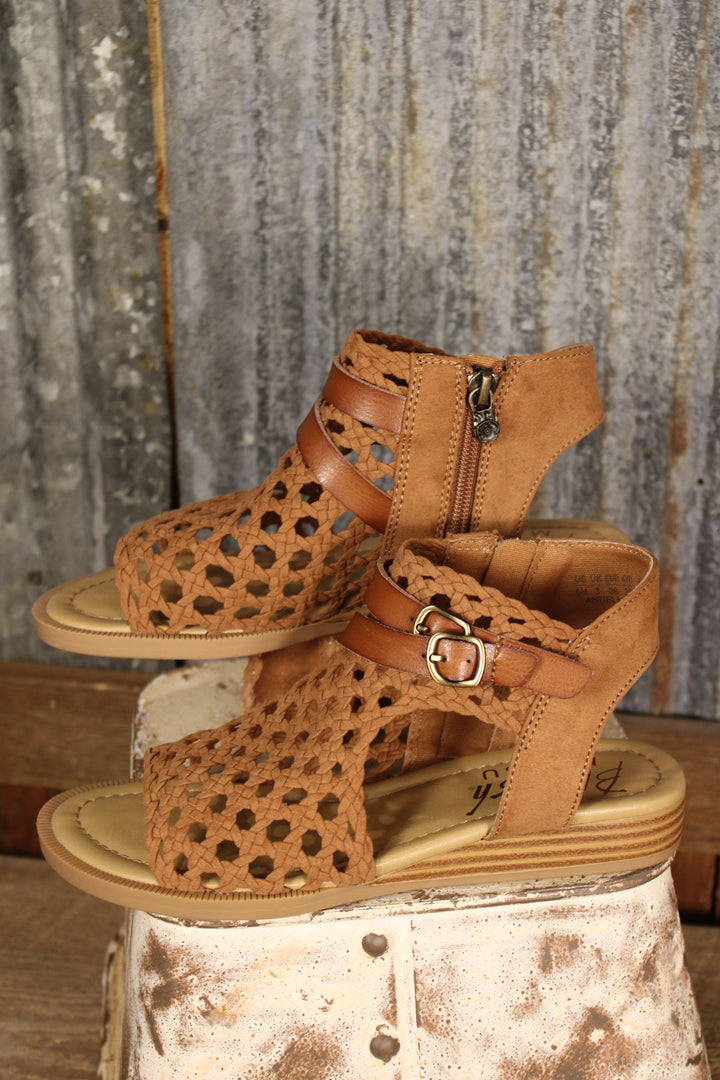 Anuella Cognac Sandals