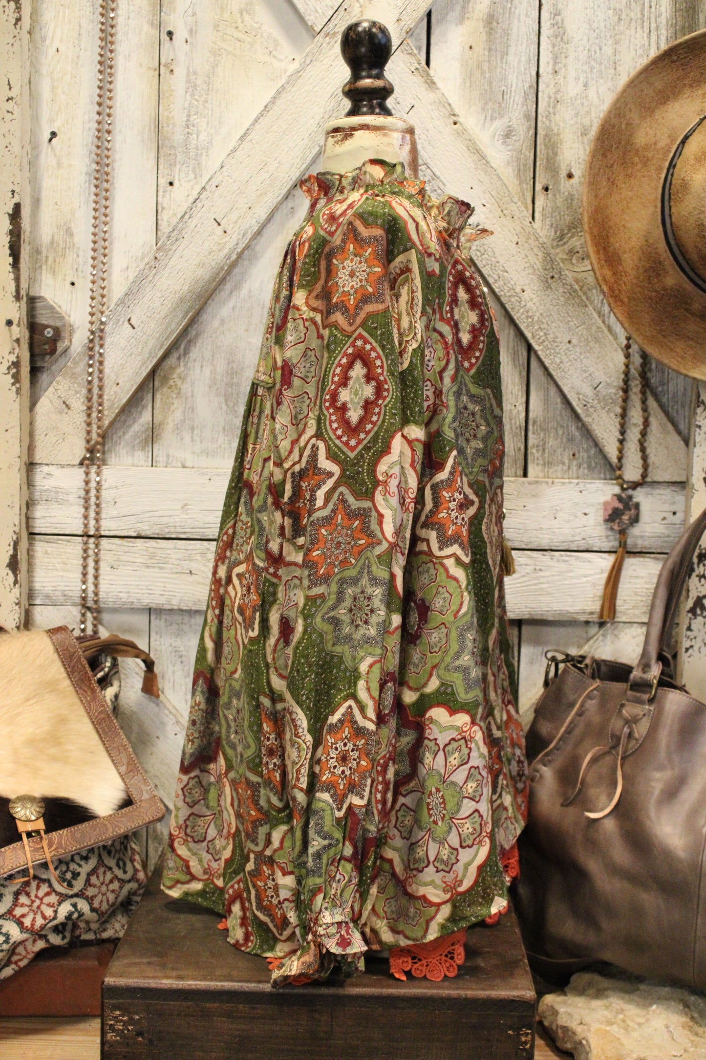 Olive Dance Blouse