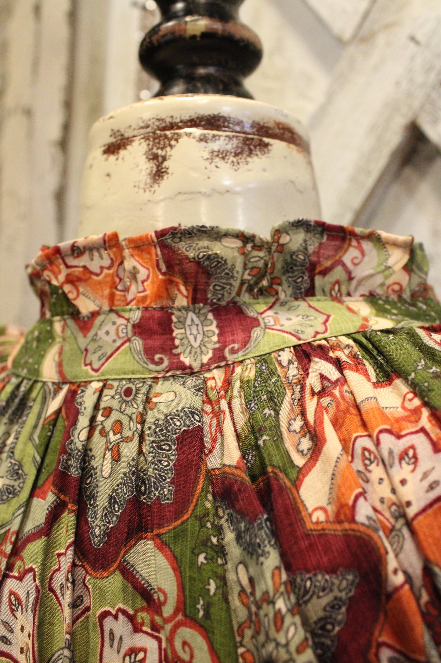 Olive Dance Blouse