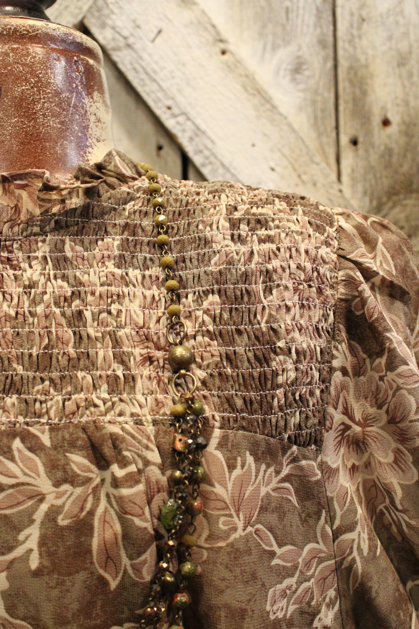 Sage N' Blooms Blouse