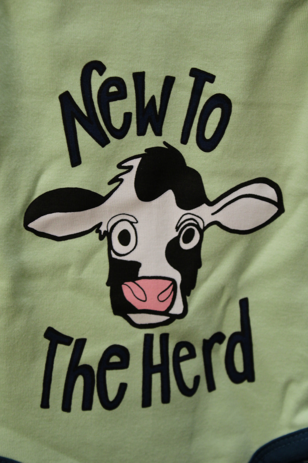 New To The Herd Baby Onesie