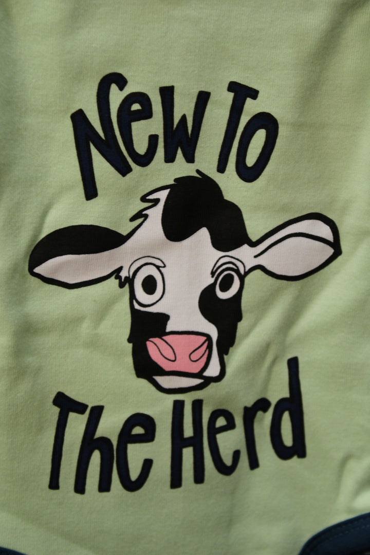 New To The Herd Baby Onesie