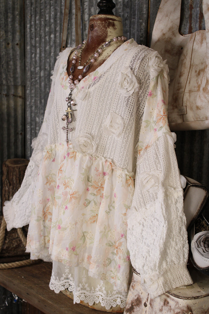 Garden Muse Floral Blouse