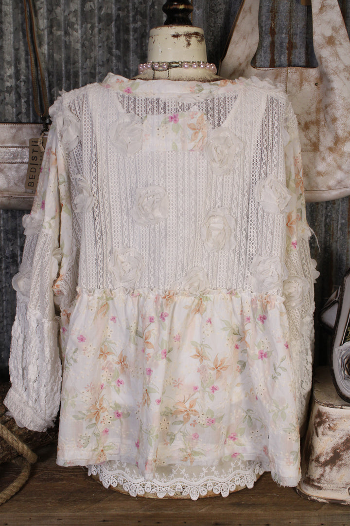 Garden Muse Floral Blouse