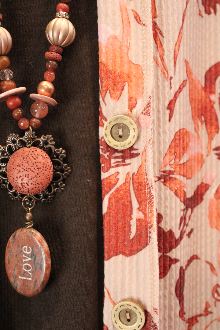 Falling Florals Button Up