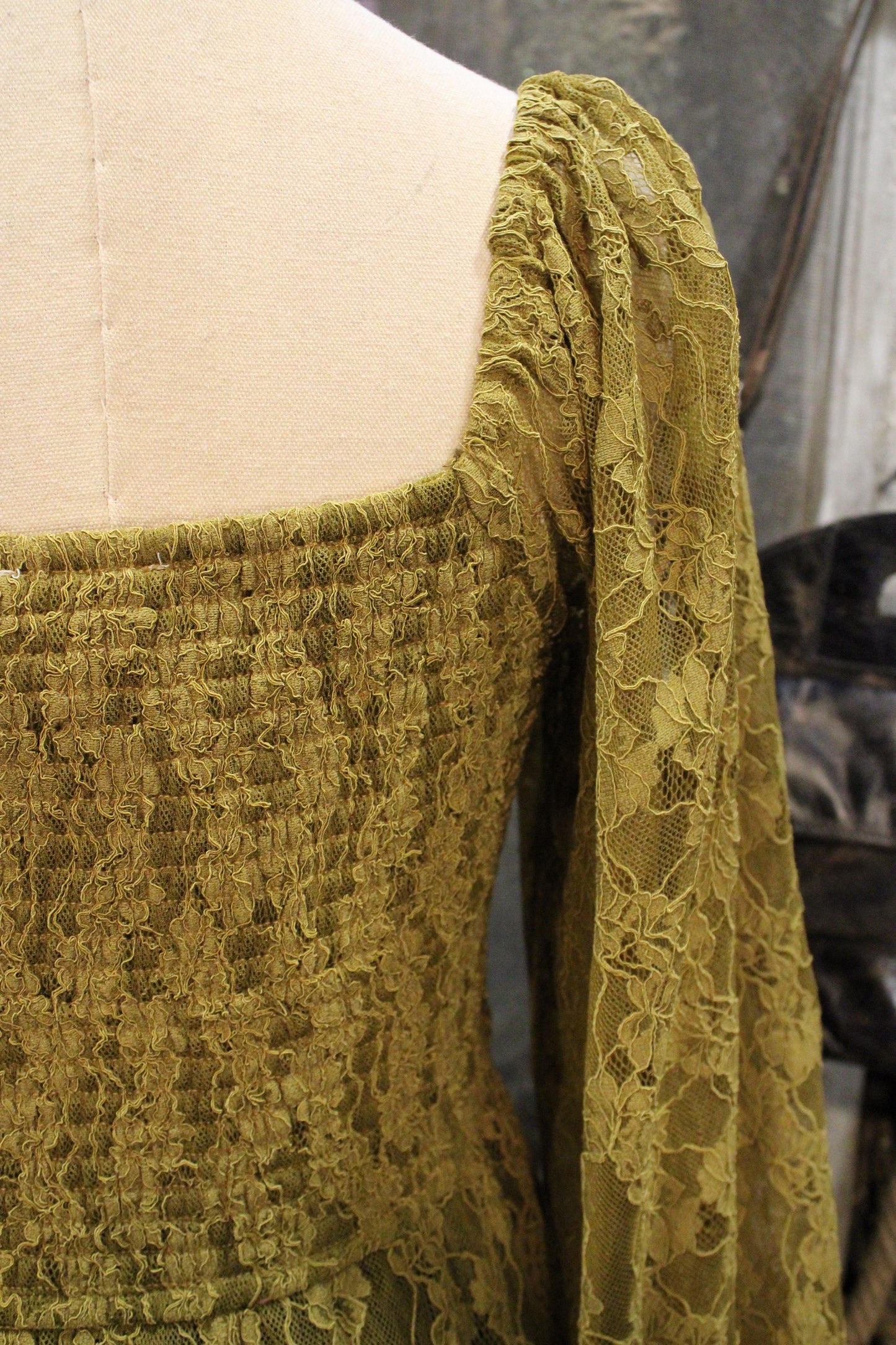 Miss Melody Olive Dress