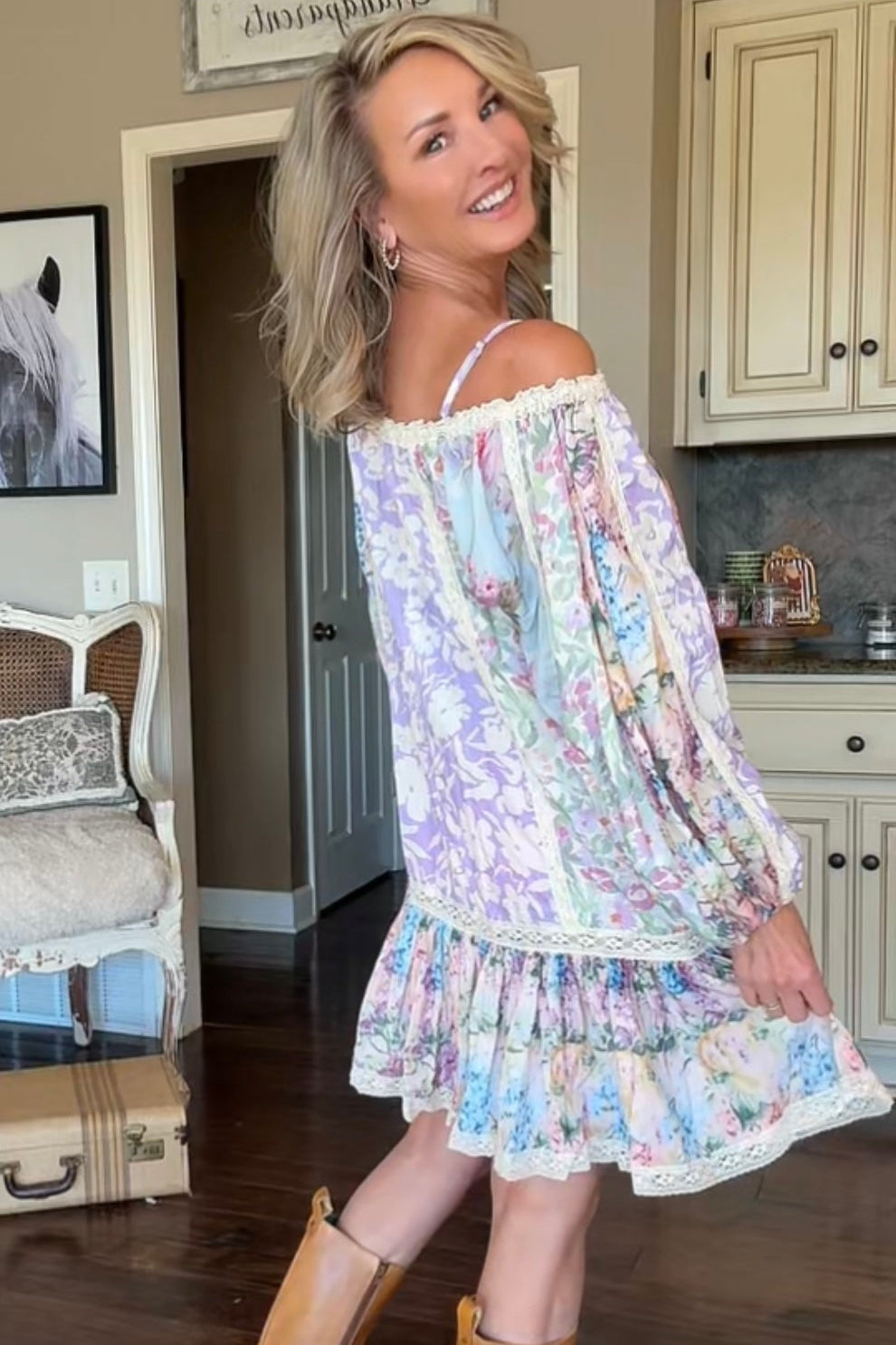 Wild Flower Whimsy Dress