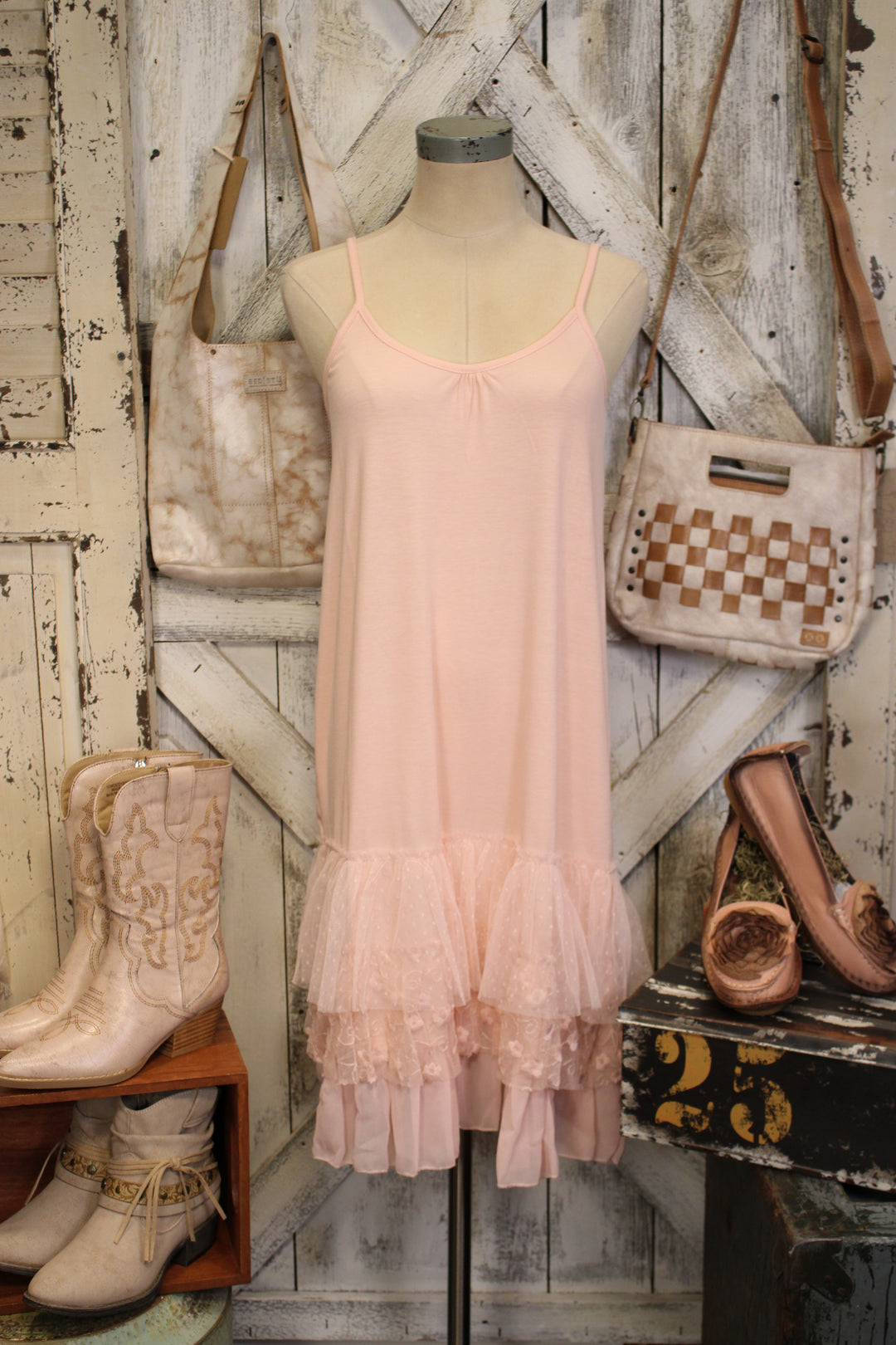 Lovely Layers Pink Dress Extender