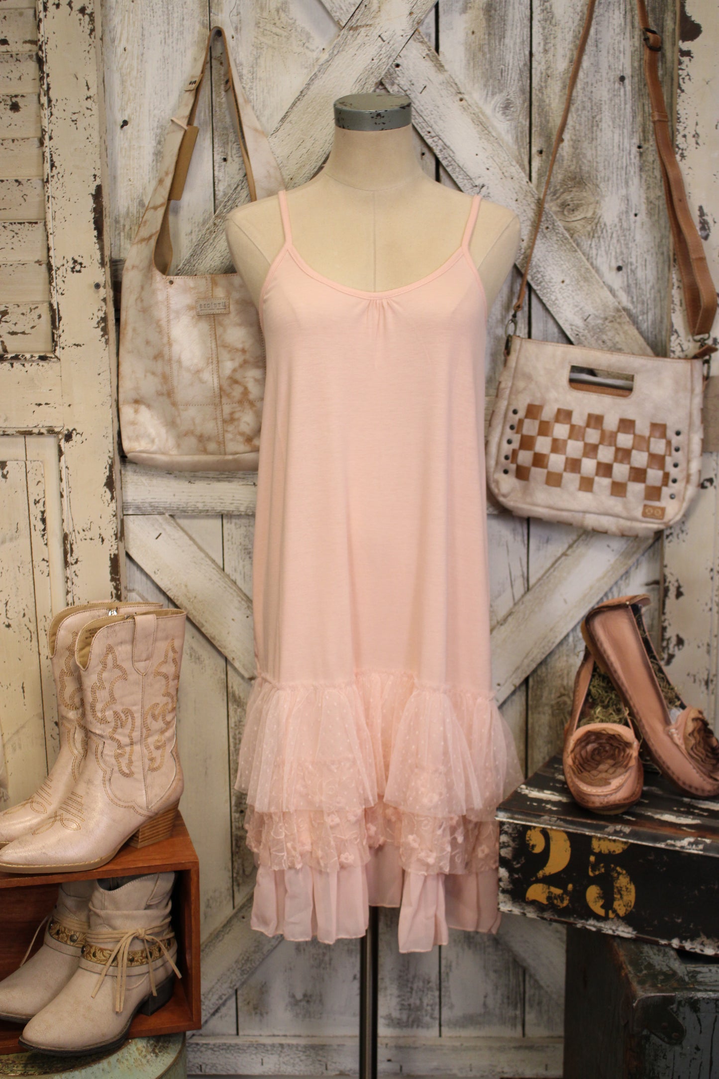 Lovely Layers Pink Dress Extender