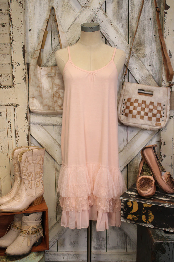 Lovely Layers Pink Dress Extender