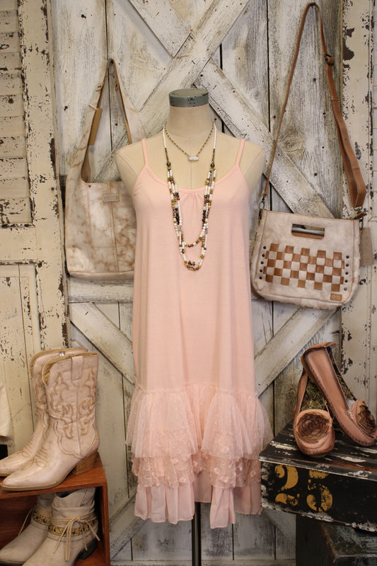 Lovely Layers Pink Dress Extender