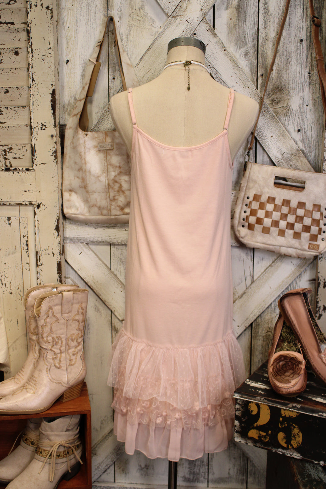 Lovely Layers Pink Dress Extender