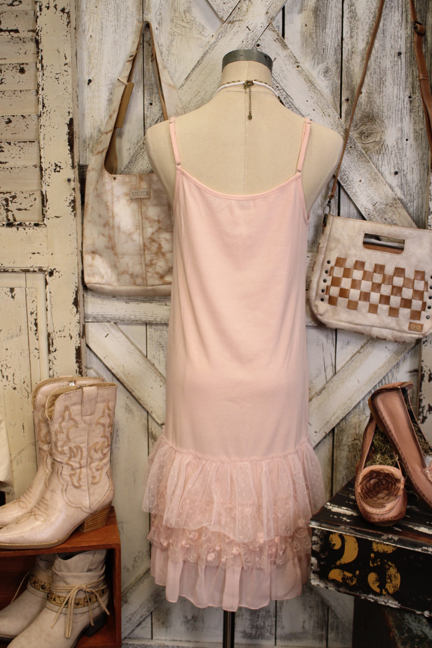 Lovely Layers Pink Dress Extender