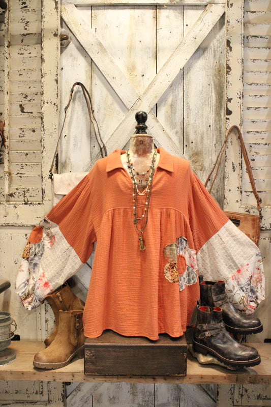 Harvest Bloom Pumpkin Casual