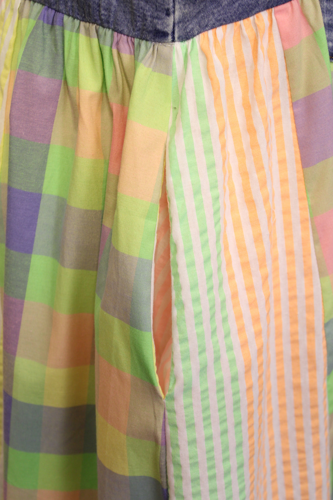 Rainbow Prairie Overall Dress