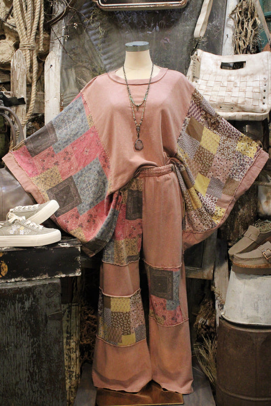 Perfect Patch Sugar Rose Pants