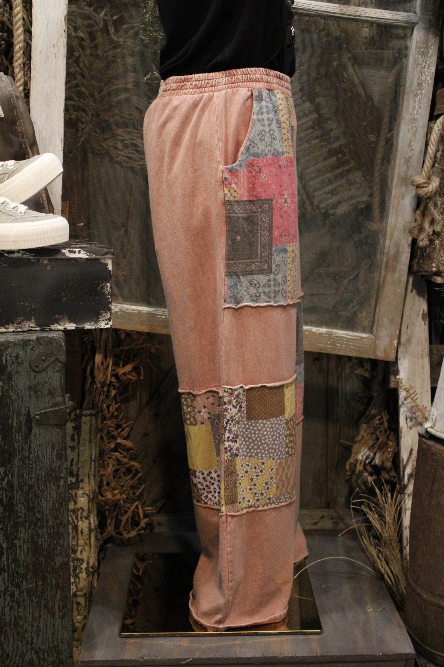 Perfect Patch Sugar Rose Pants