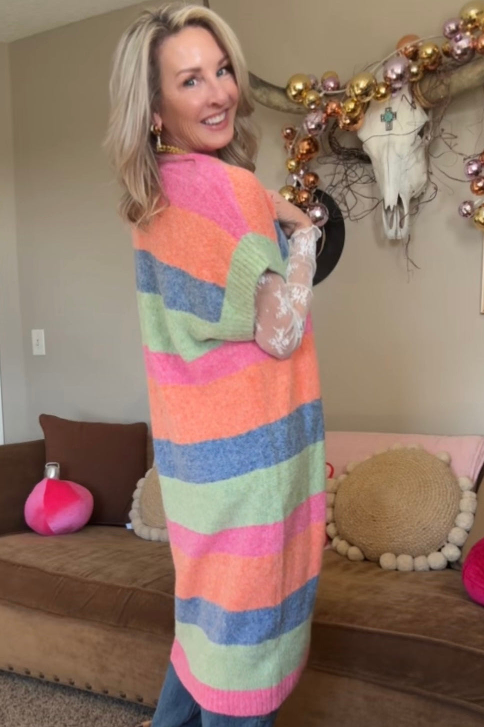 Put Your Happy On Sweater Vest