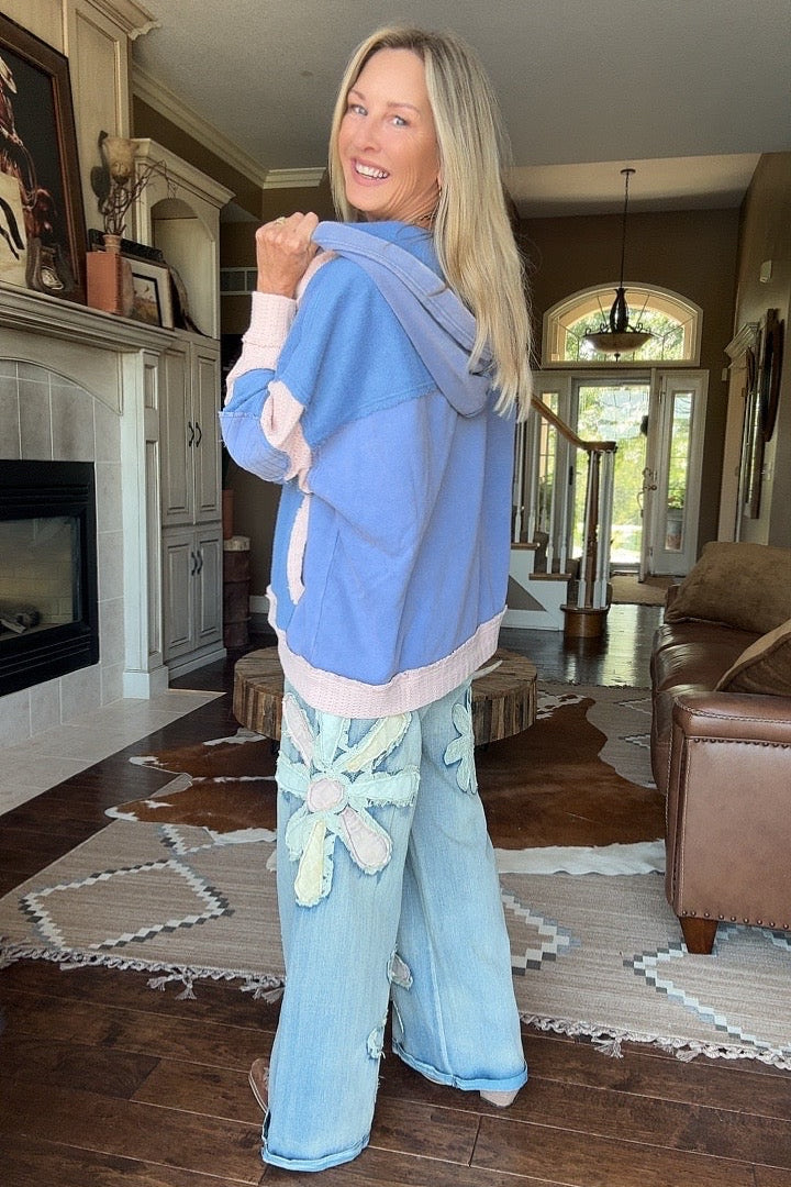 Sunset Sky Hooded Cardigan