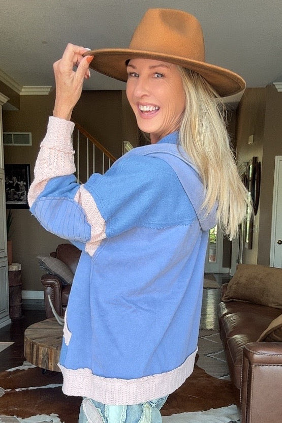 Sunset Sky Hooded Cardigan
