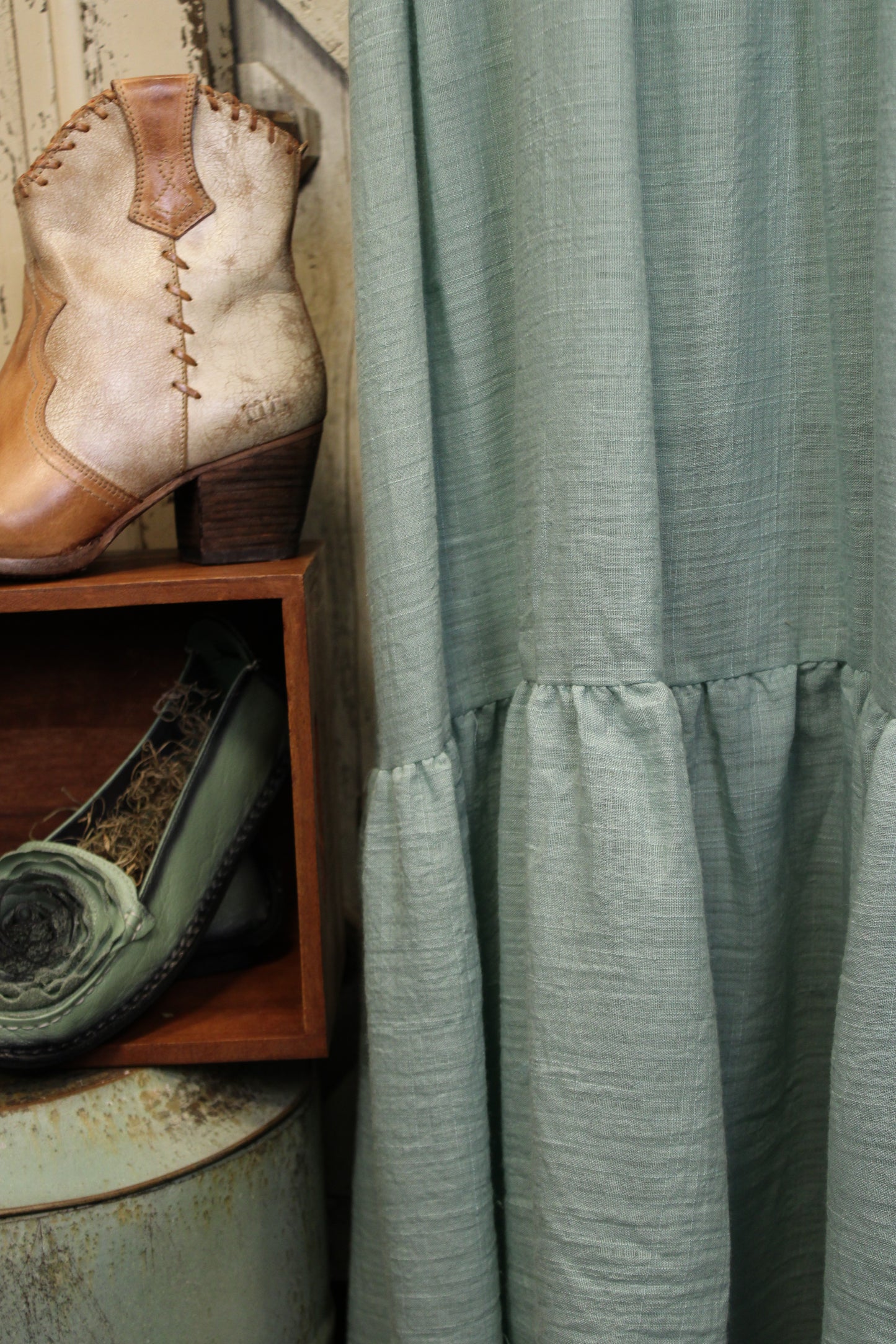 Emma Sage Maxi Dress