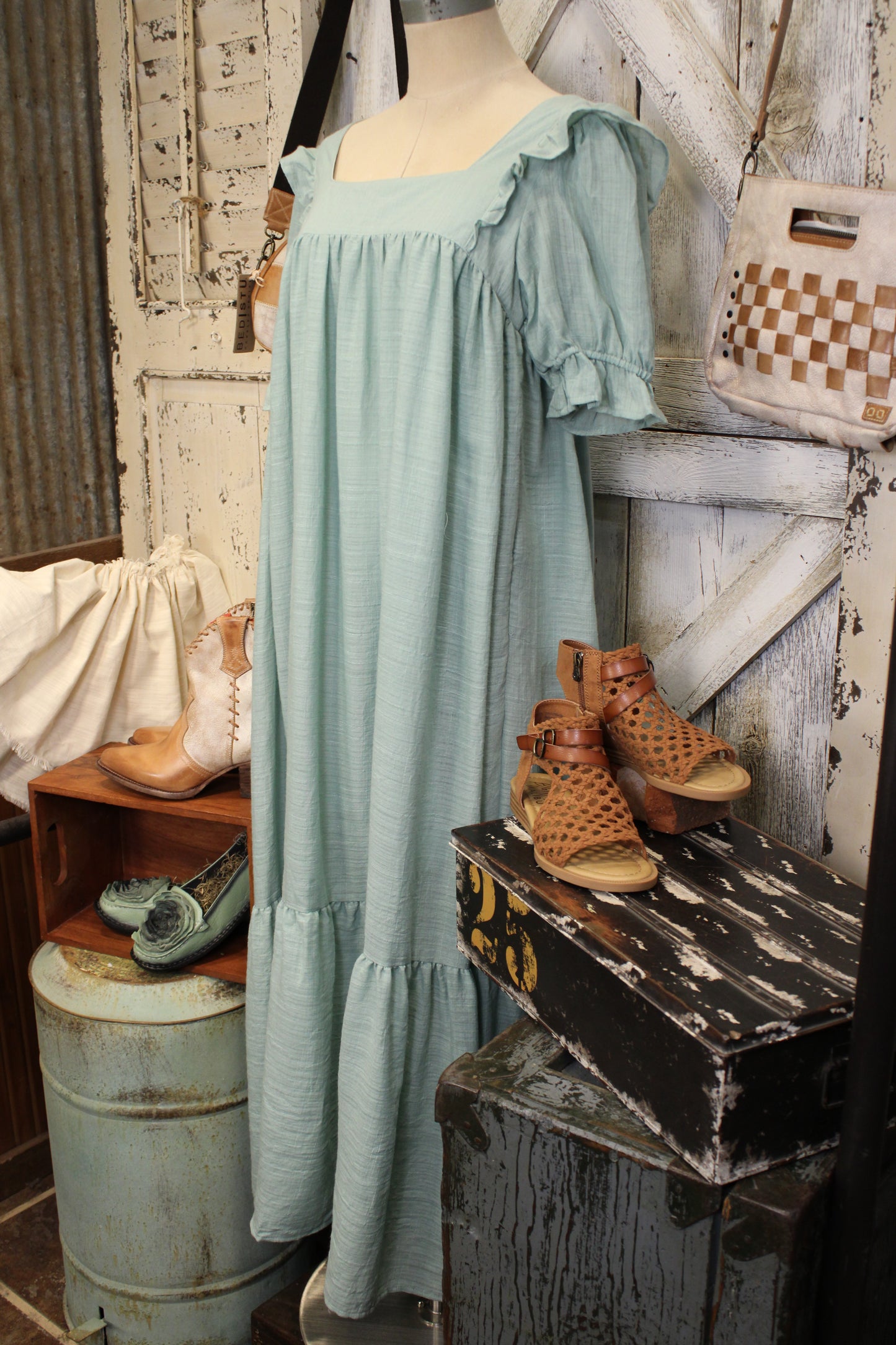 Emma Sage Maxi Dress