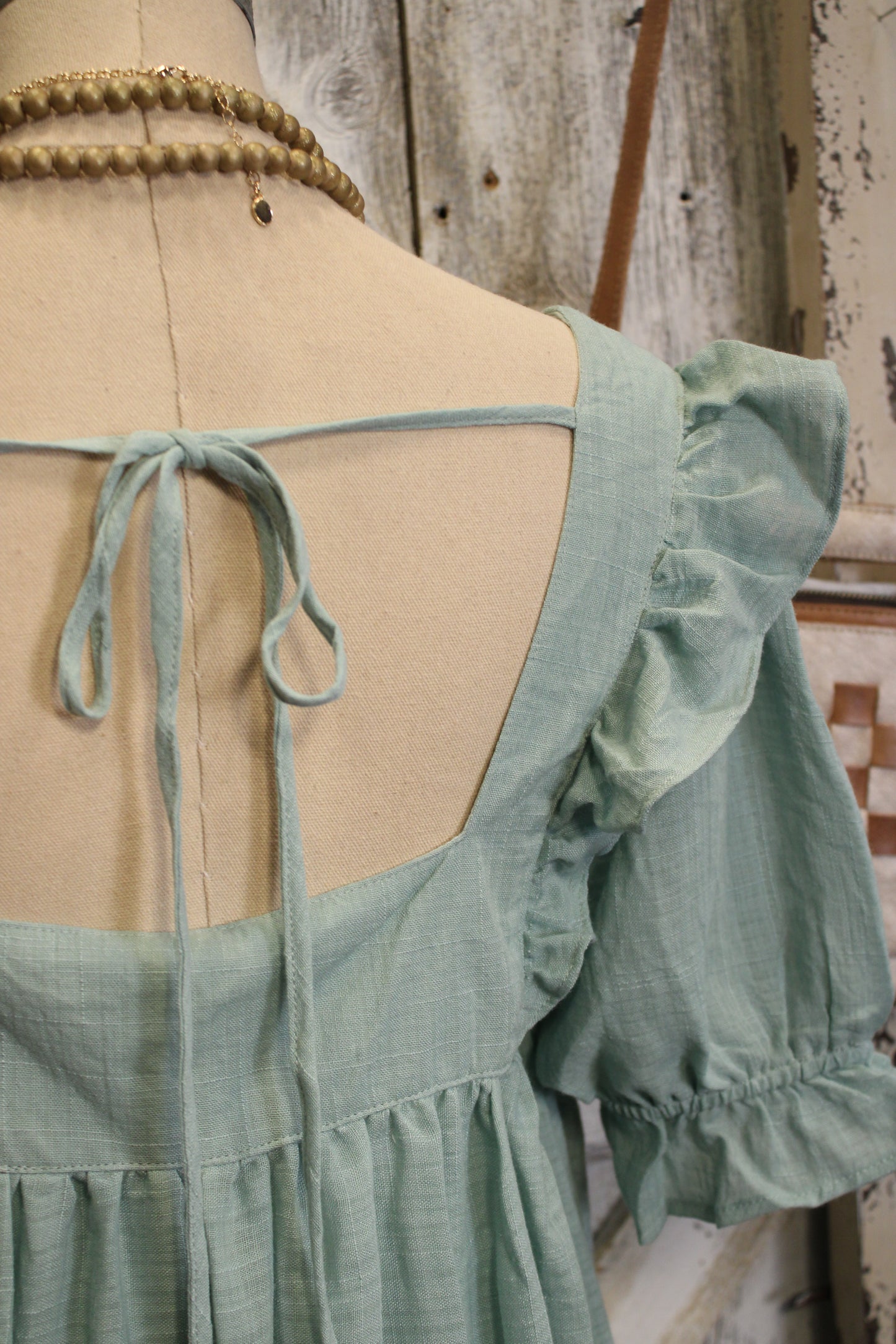 Emma Sage Maxi Dress