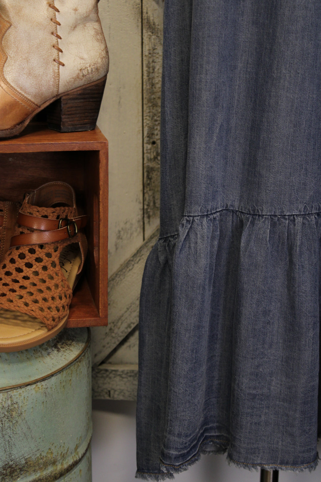 Relaxed Days Denim Dress