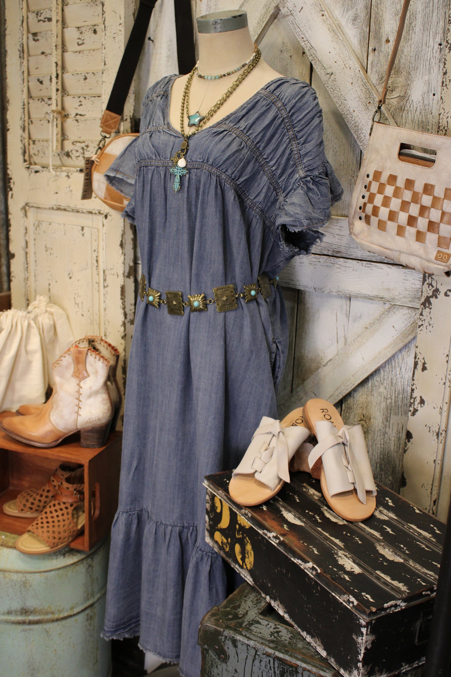 Relaxed Days Denim Dress