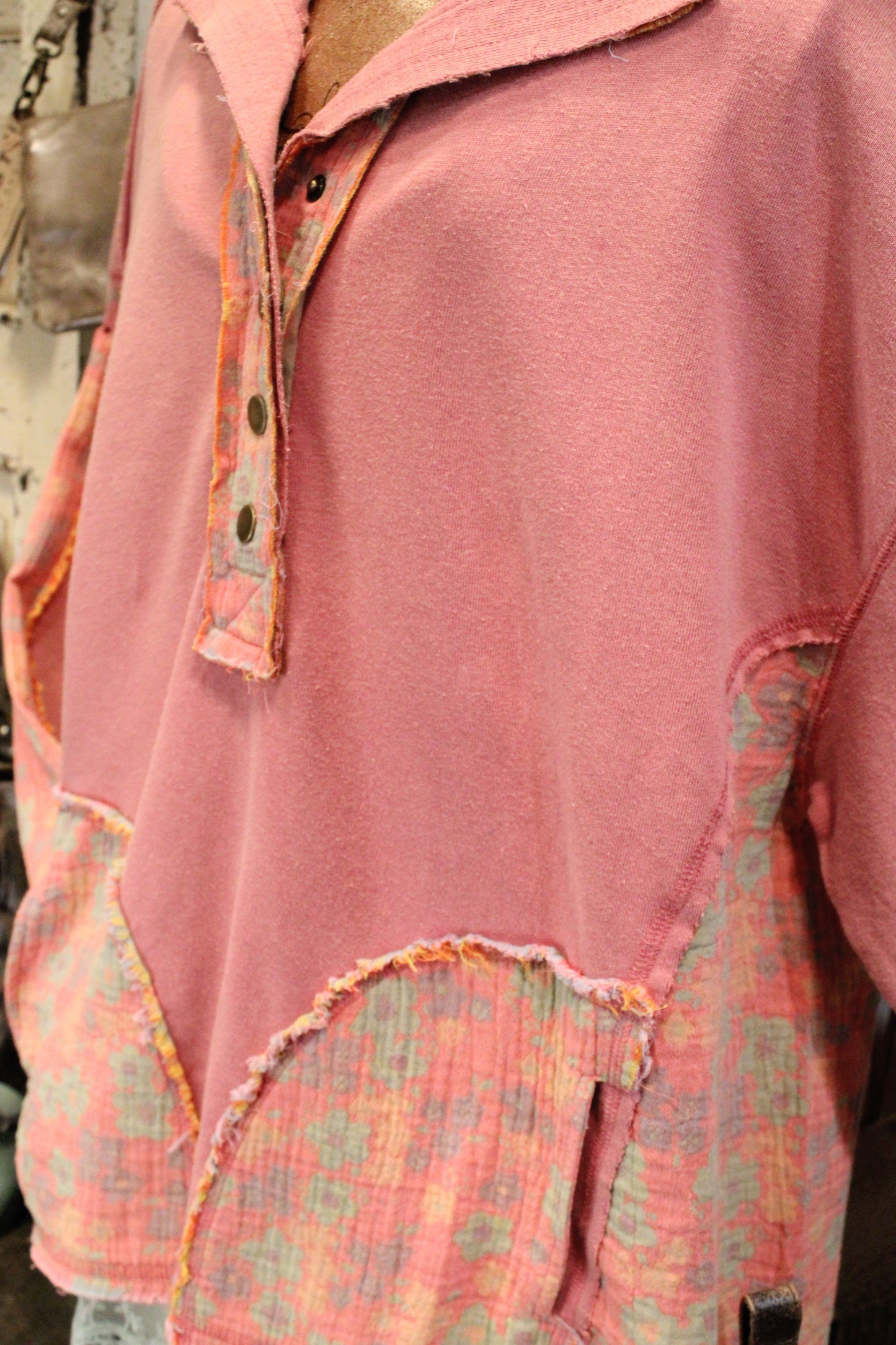 Boho Dream Patchwork Pullover