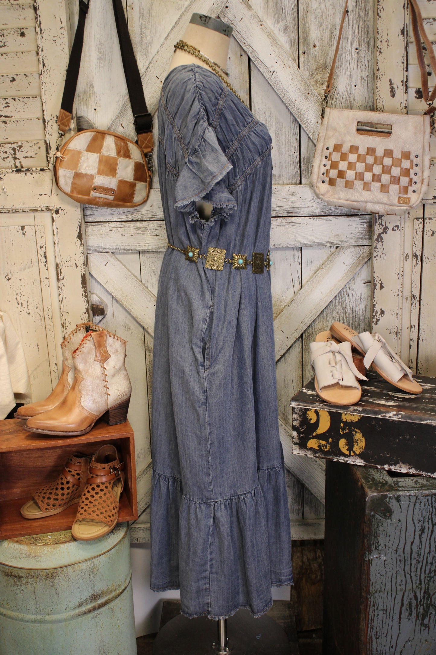 Relaxed Days Denim Dress
