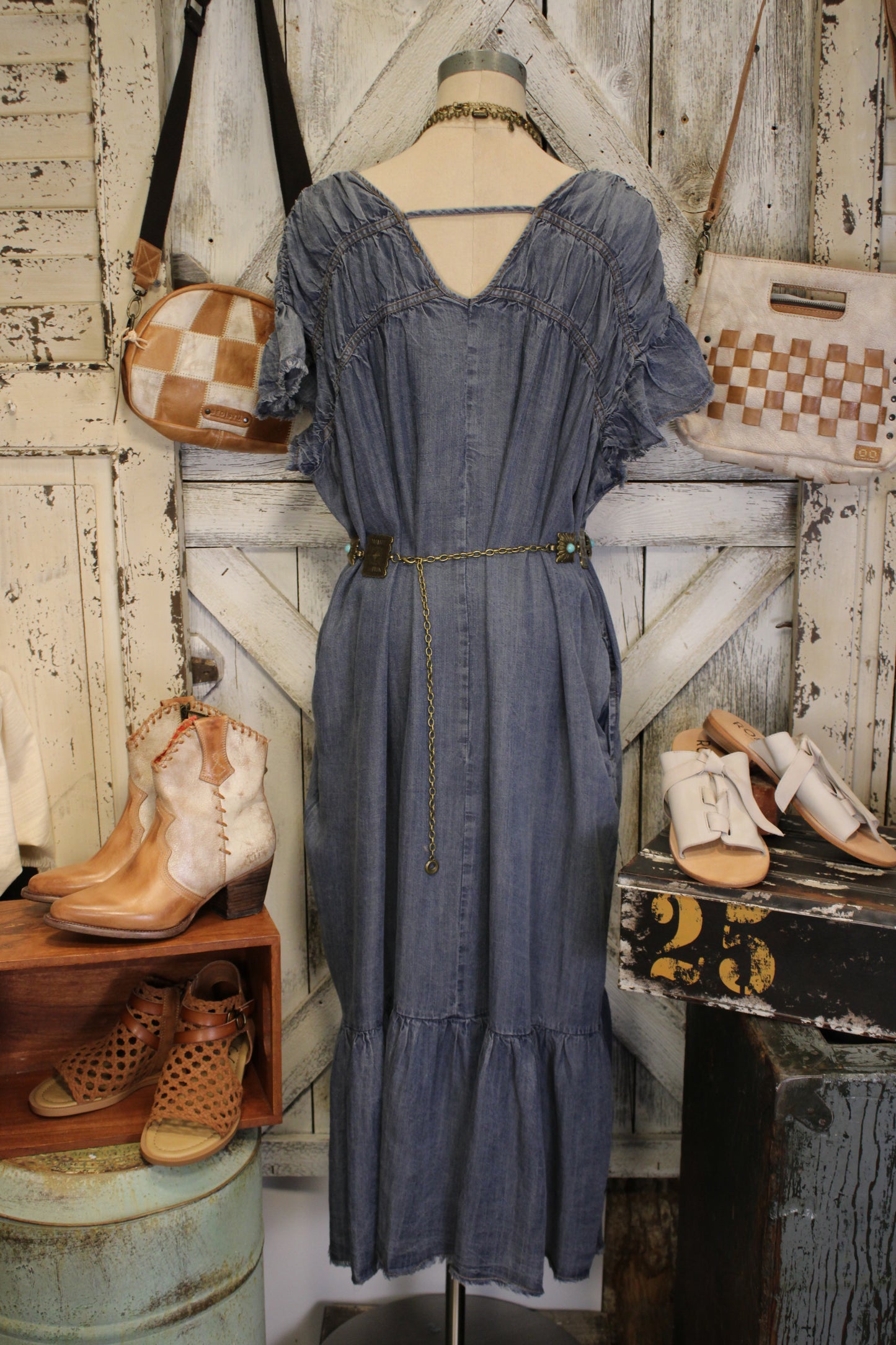 Relaxed Days Denim Dress