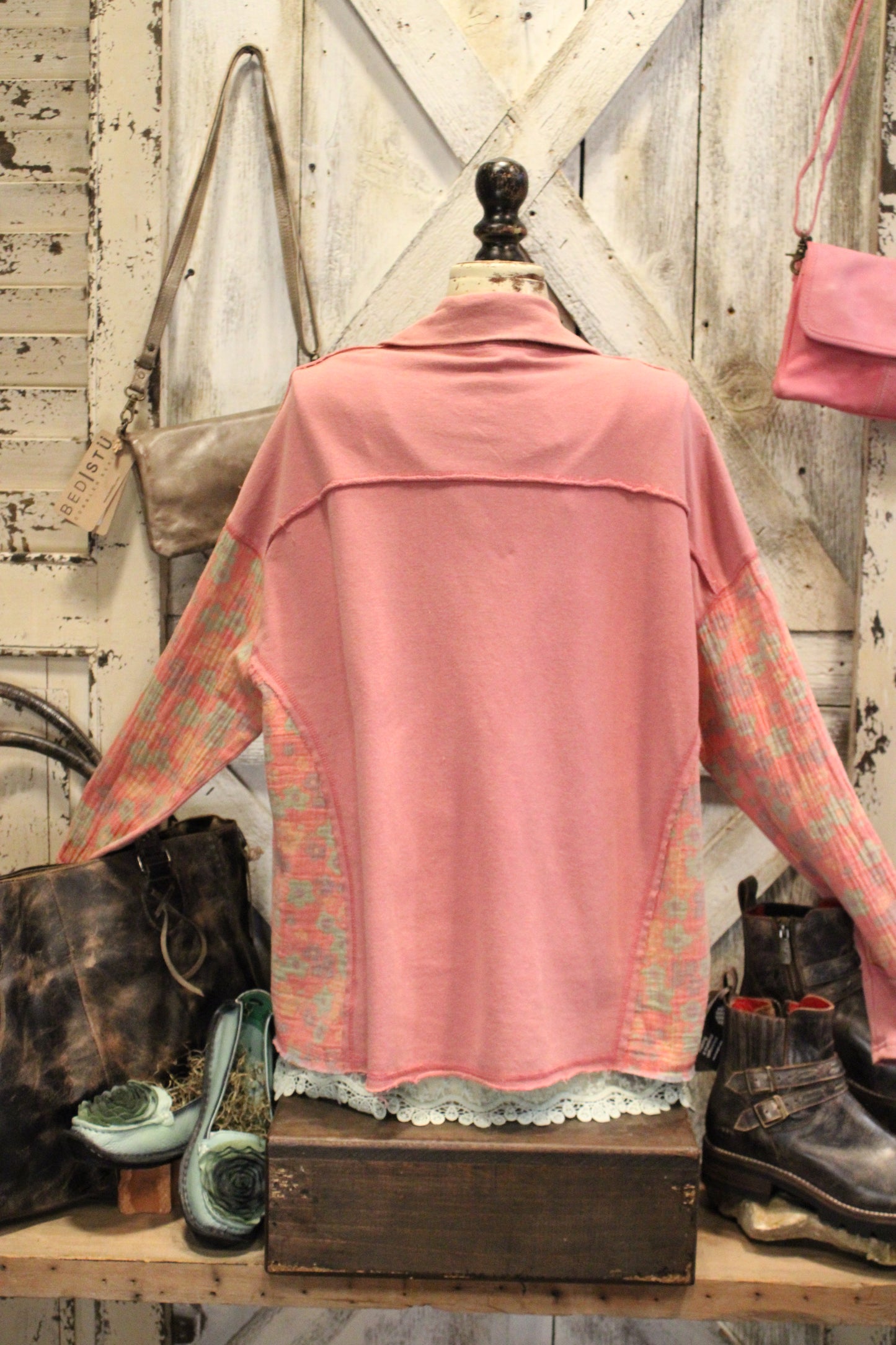 Boho Dream Patchwork Pullover
