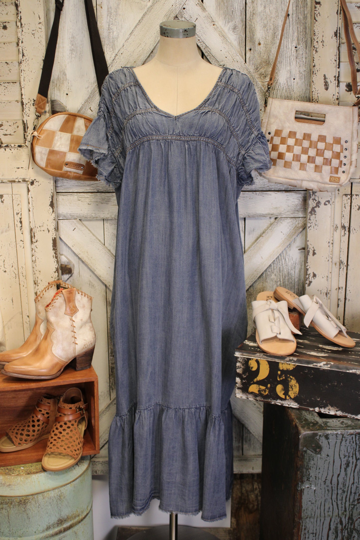 Relaxed Days Denim Dress
