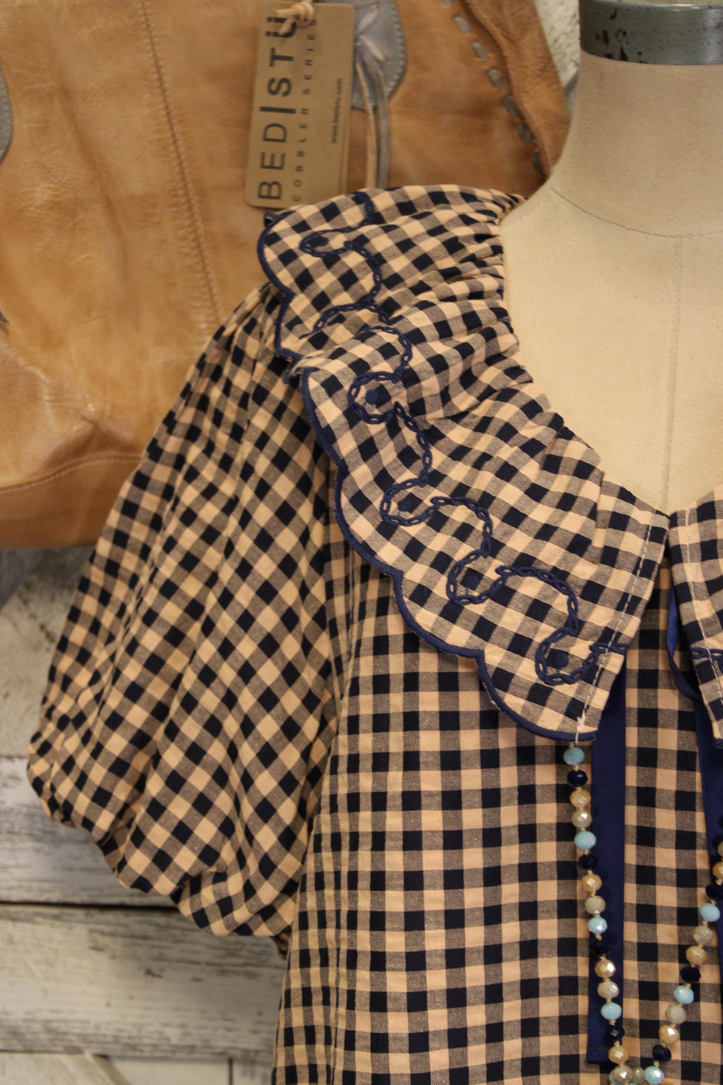Country Lane Gingham Dress