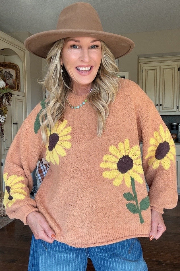 Sunflower Sunset Sweater