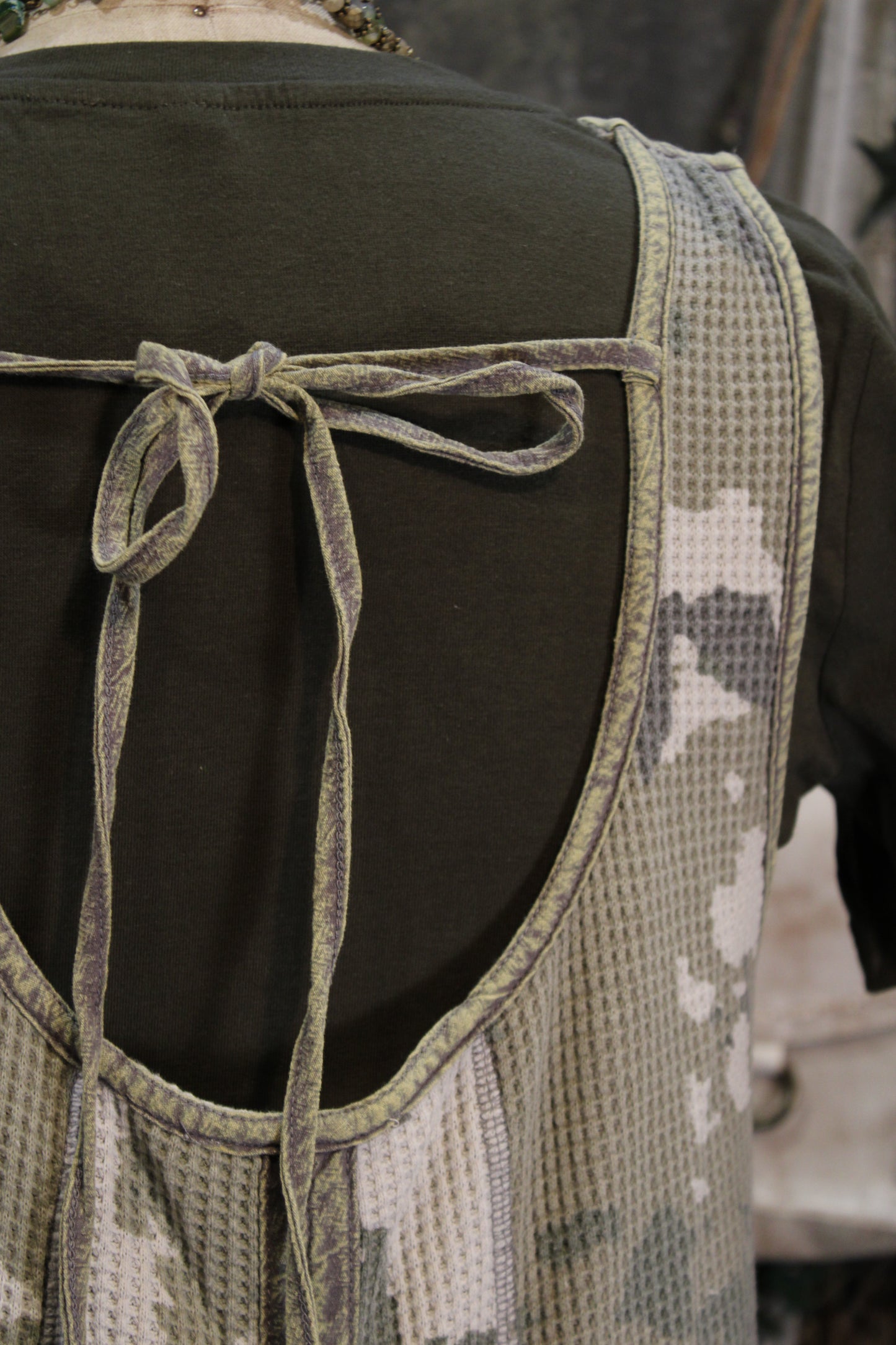 Hidden Olive Camp Overalls