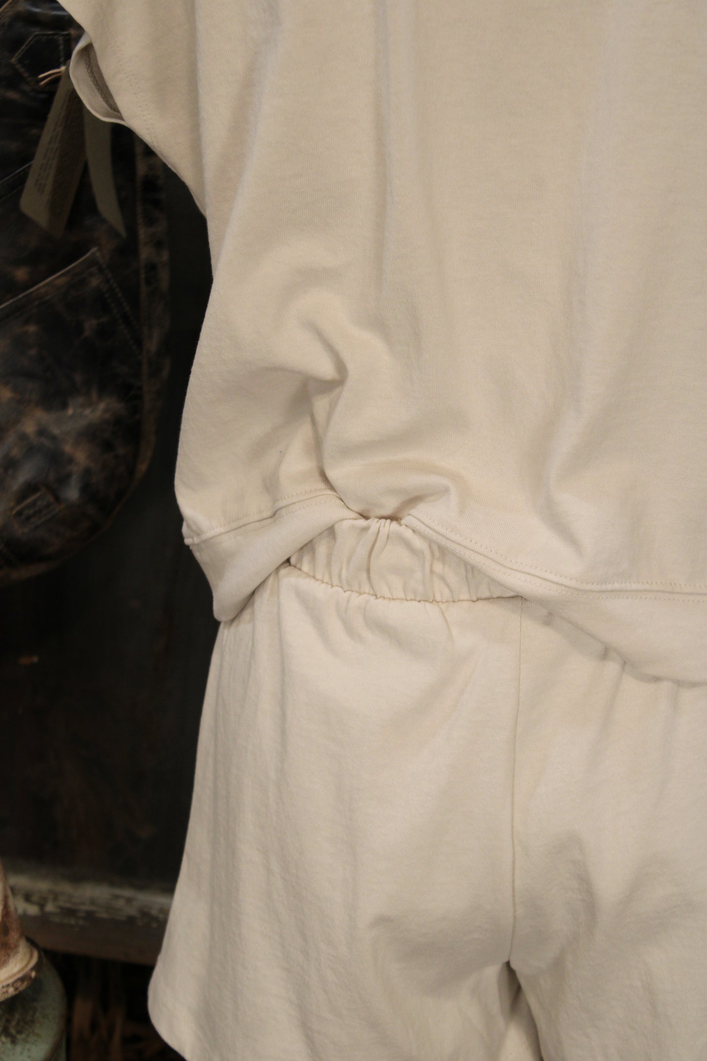 Relaxed Rhythm Cotton Sand Beige Lounge Set