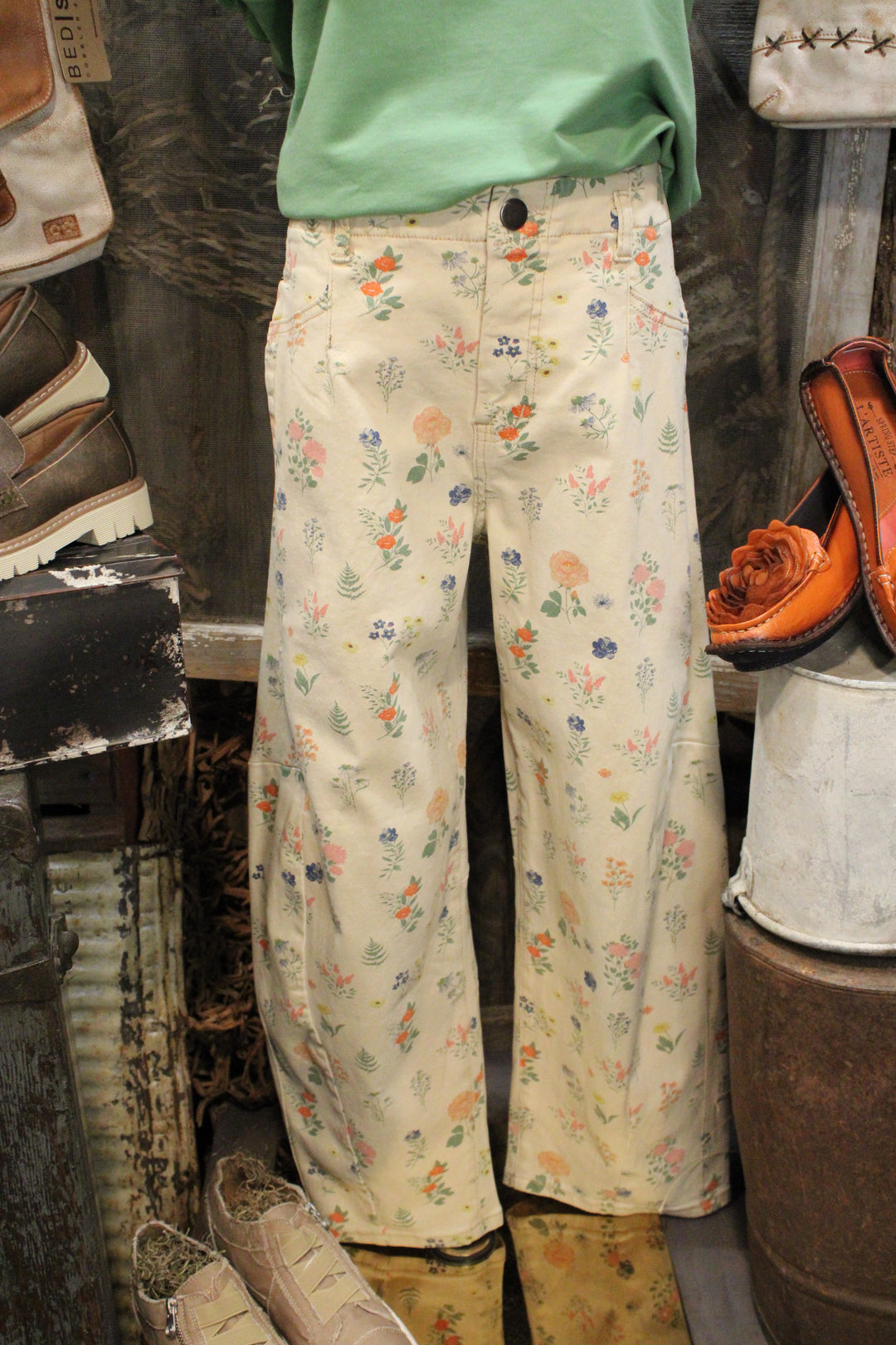 Sweet Pea Floral Pants
