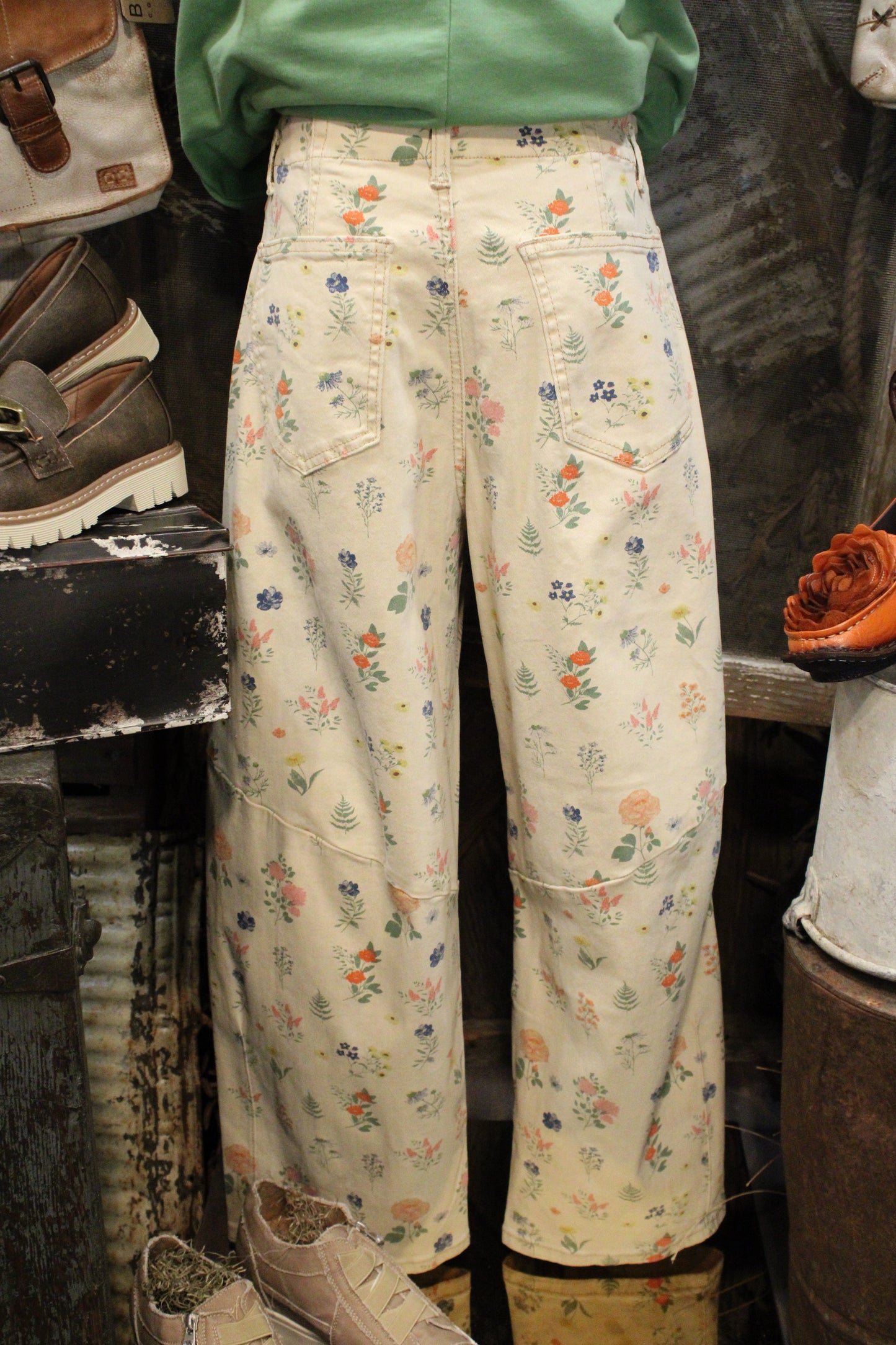 Sweet Pea Floral Pants