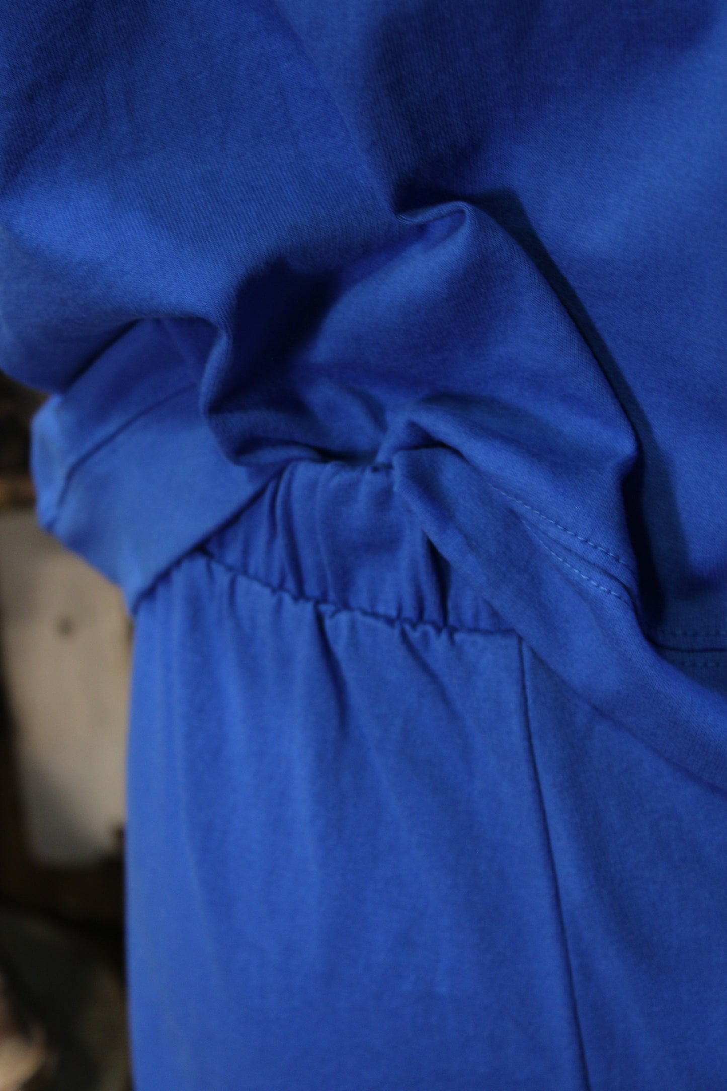 Relaxed Rhythm Cotton Ocean Blue Lounge Set